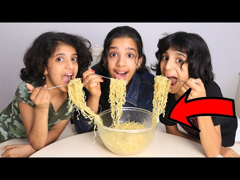 لما تعزم أصدقائك على الاندومي شفا