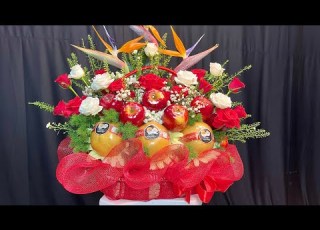 How To Make A Fruit Basket Fruit Basket For Ancestral Altars Studenttraining Nguyenthianhdao