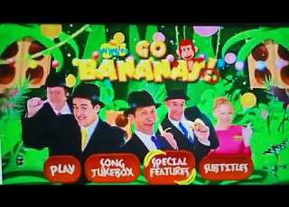  The Wiggles Go Bananas 2009 Australian DVD Menu Walkthrough