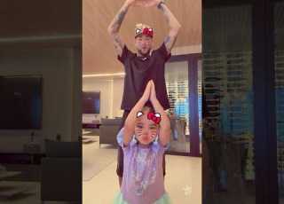  Neymar Jr And Mavie Dance Moment Neymar Mavie Brasil Family Football Viral Short Shorts