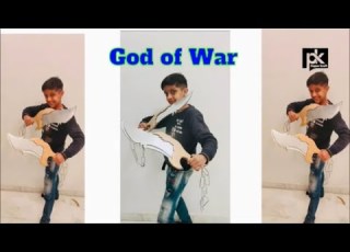 How To Make A Blades Of Chaos God Of War With Cardboard Paper Kraft Making Blade Of Chaos