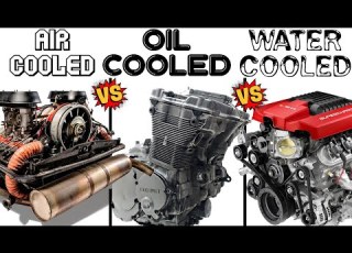  AIR COOLED Vs OIL Cooled Vs WATER Cooled ENGINES