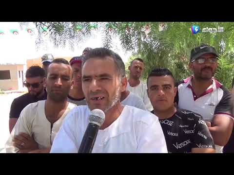 شاهد سكان بلدية سرقين بتيارت يغلقون الحمام المعدني و يطالبون برحيل المستثمر