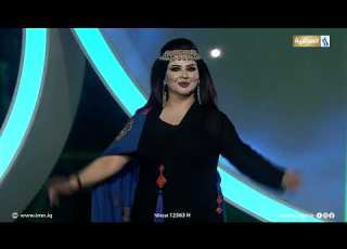 يا عراق يا م ضوء لعيونة الفنانة ايناس طالب حفل افتتاح خليجي 25