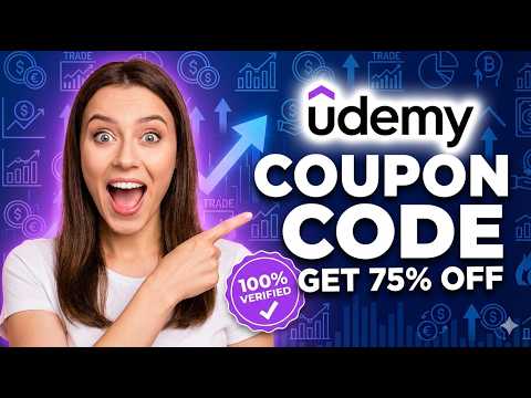 Udemy Coupon Code 2026 Get 75 Off Any Course Today