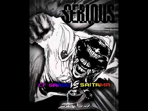 SAITAMA VS CF GAROU BEST ANI MANGA FIGHT ONE PUNCH MAN EDIT Onepunchman Garou Saitama