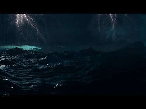 Thunderstorm Sounds For Sleep With Rain Ocean Waves And Thunder And Lightning Sounds Thunderstorm Sounds For Sleep With Rain Ocean Waves And Thunder And Lightning Sounds