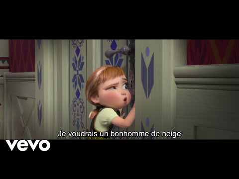 Je Voudrais Un Bonhomme De Neige De La Reine Des Neiges