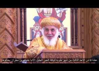  Sermon For The Mass Of The Third Sunday Of The Month Of Tobe By His Grace Bishop Paphnutius Metr