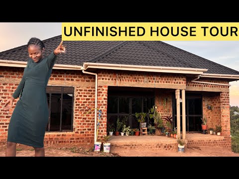 Unfinished House Tour Of My 3 Bedroom Home Which We Moved In With My Family Here In Uganda