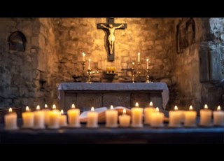  Gregorian Chants Honor And Praise God Holy Mass Of Prayer God In The Catholic Monastery