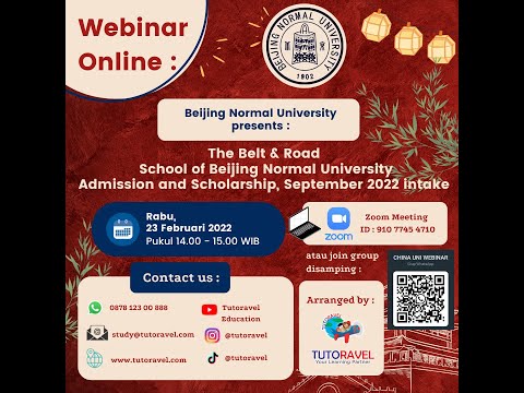 Webinar Beijing Normal University