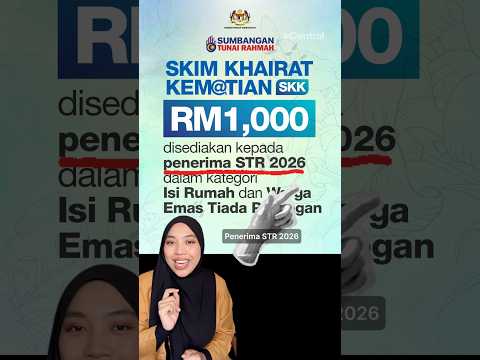 Cara Mohon Skim Khairat Kematian STR 2026 Claim RM1 000 Bantuan
