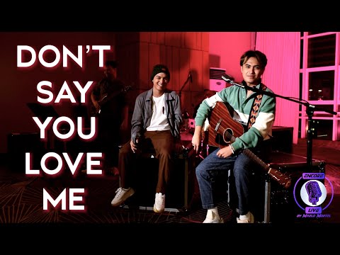 M2M Don T Say You Love Me Live Cover With Sam Mangubat Marlo Mortel