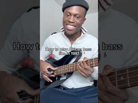 Afrikanischer Bass 1981 Bass Musik Afrika