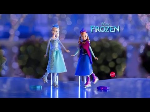 Toy Commercial 2014 Frozen Ice Skating Anna Elsa Dolls Skate Twirl Around Arendale Toy Commercial 2014 Frozen Ice Skating Anna Elsa Dolls Skate Twirl Around Arendale