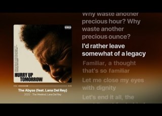  The Weeknd The Abyss Lyrics Feat Lana Del Rey