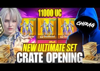  11000 UC New Prism Ascendant Crate Opening New Ultimate Set Spin Bgmi