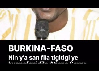 Burkina Faso Nin Y A San Fila Tigitigi Ye Kunnafonidila Atiana Serge Oulon Latununa RFI