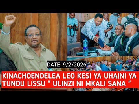WHAT S GOING ON IN COURT TUNDU LISSU IS BROUGHT UNDER STRONG PROTECTION IN A TREASON CASE
