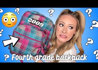 I FOUND MY 4TH GRADE BACKPACK YOU WON T BELIEVE WHAT WAS INSIDE