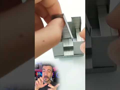 اغرب طريقة لصنع منزل مربع ديكور من الدبابيس