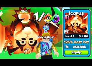 I GOT WORLDS FIRST ICARUS In Tap Simulator NEW LEADERBOARD PETS