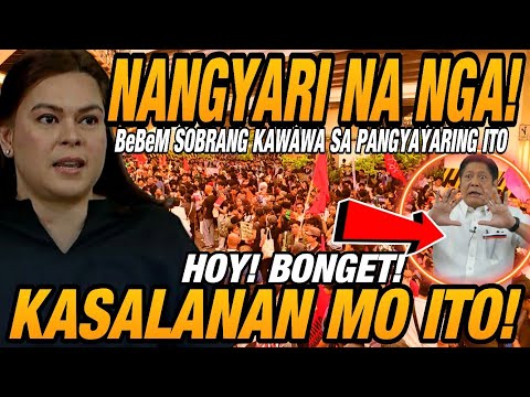 Tiklop Na BeBeM Wala Na Mukha IHAHARAP Sa TAUMBAYAN VP Sara Tagumpay