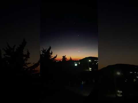 Beautiful Night In Countryside Syria