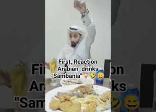  اشرب سامبانيا يمكنك أن تصاب بالجنون إذا شربت هذا Funny Comedyvideo Comedy Minuman Arab Sambania