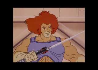  Lion O Retrieves The Sword From A Black Hole Thundercats
