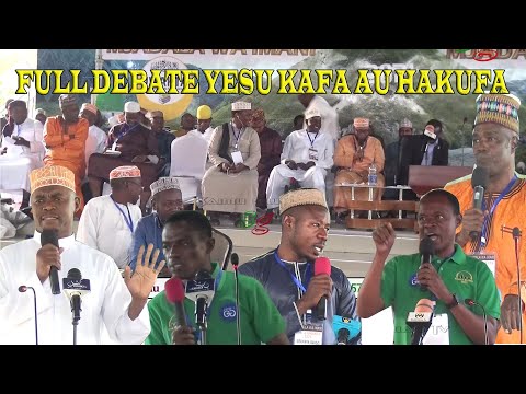 FULL DEBATE PART 2 YESU KAFA AU HAKUFA WAHADHIRI WAINJILISTI VIWANJA VYA UKONGA KANISA LA SABATO