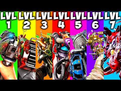 7 مستويات من أسلحة الزومبي الخارقة في لعبة Call Of Duty