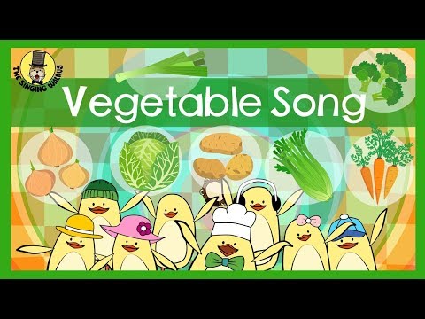 Vegetable Song Songs For Kids The Singing Walrus