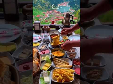 الفطور الملكي في طرابزون اسطنبول تركيا Turkey سفر سياحة Istanbul Fyp طرابزون Reels