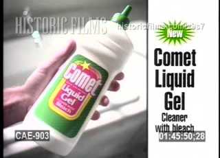  VINTAGE COMMERCIAL COMET GEL