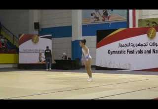 روميساء محمد تحت ١٠ سنوات جمباز ايروبك تدريب كابتن احمد علاء