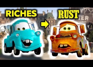How Mater Went From HELLA Rich To REALLY Rusty In Pixar Cars FULL STORY