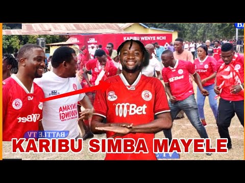 Kumekucha SIMBA WAMTAMBULISHA FISTON MAYELE Muda Huu LEADERS CLUB