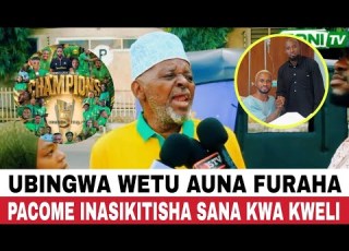  MZEE CHEMBELA YANGA TUNASIKITISHWA NA TUKIO LA PACOME NDO MAANA HATUNA FURAHA NA TAJI HILI