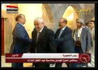 الشاعرغريب الشامي يهنئ الرئيس اليمني بعيد الفطر