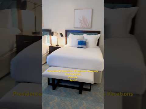 Part 1 Presidential Suite Tour The Fountains Orlando It Bluegreen Vacation Tour Florida