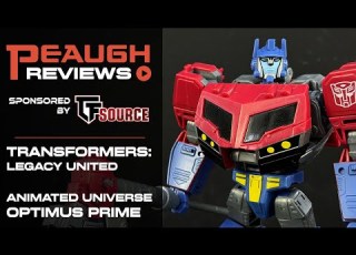Video Review Transfomers Legacy United Voyager Animated Universe OPTIMUS PRIME