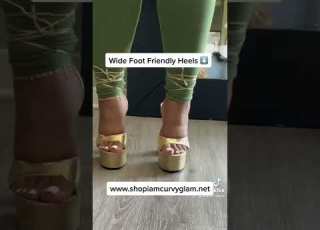  Wide Foot Friendly Heels Platform Heels Www Shopiamcurvyglam Net