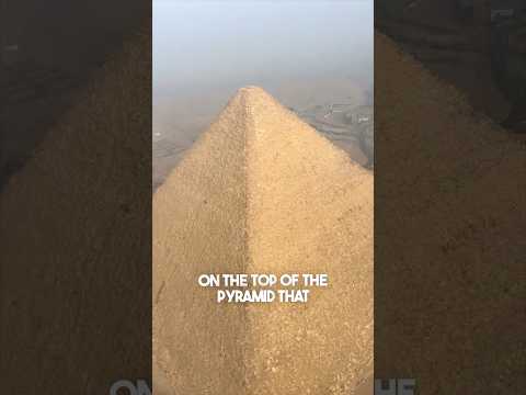 This Guy Saw Something Crazy On The Top Of A Pyramid In Egypt