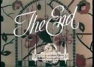 The End A Metro Goldwyn Mayer Picture 1933