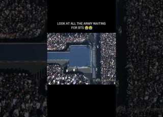  Look At The ARMY Crowd For BTS BTS Free Comeback Concert Gwanghwamun Square Bts Trending