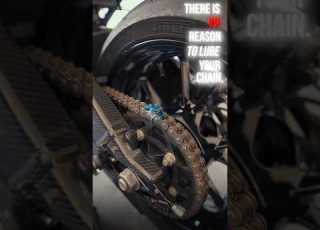  This Motorcycle Chain Lasted 17000km Without Lube