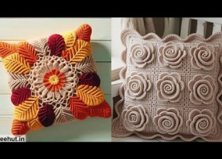 Most Stunning Handmade Crochet Pillow Covers Best Crochet Cushion Covers For Sofa Bed