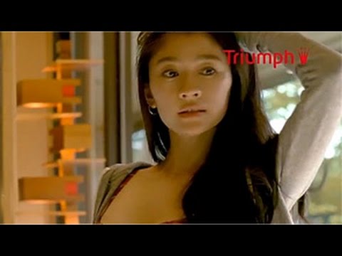 篠原涼子 CM トリンプ 移動の日 足湯 篇